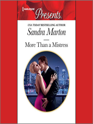 cover image of More Than a Mistress